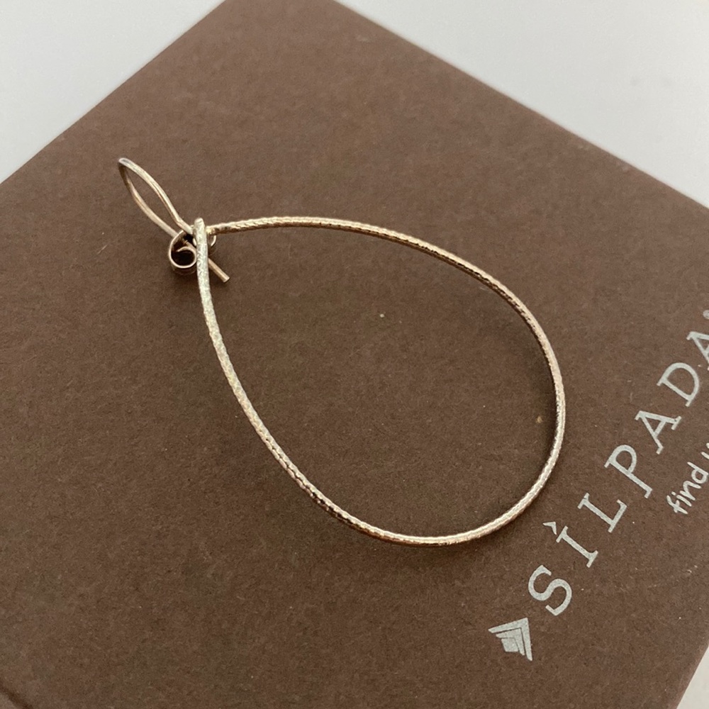 SINGLE Silpada "Slimline Oval Earring" W2214 lost it's mate. 🥲